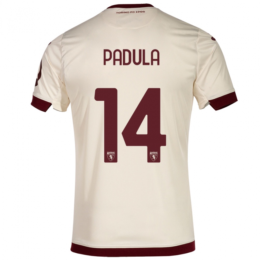 Damen Cristian Padula #14 Sekt Auswärtstrikot Trikot 2023/24 T-Shirt