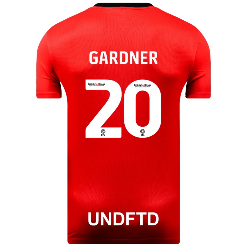 Damen Gary Gardner #20 Rot Auswärtstrikot Trikot 2023/24 T-Shirt