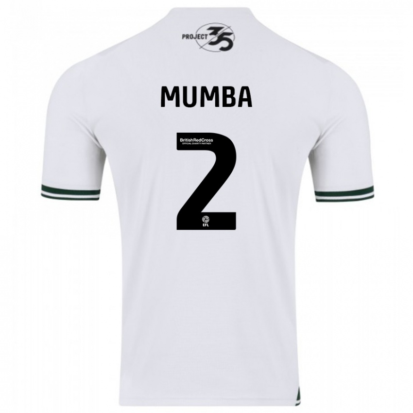 Damen Bali Mumba #2 Weiß Auswärtstrikot Trikot 2023/24 T-Shirt