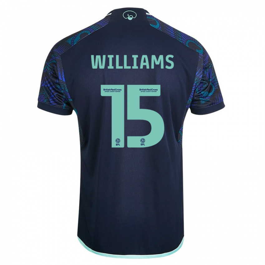 Damen Paige Williams #15 Blau Auswärtstrikot Trikot 2023/24 T-Shirt