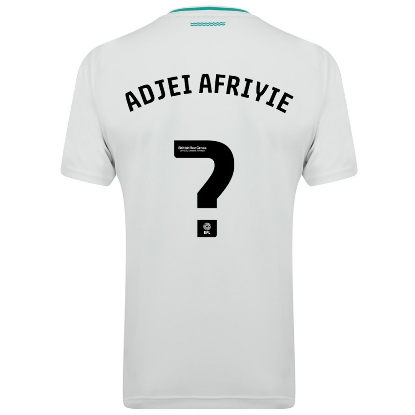 Damen Hansel Adjei-Afriyie #0 Weiß Auswärtstrikot Trikot 2023/24 T-Shirt