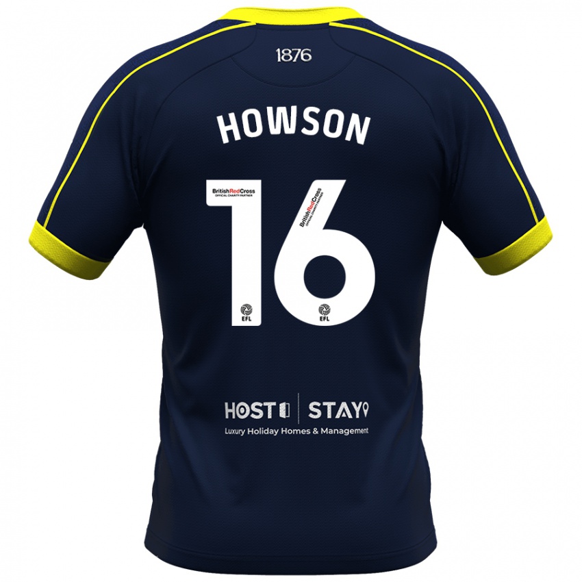 Damen Jonathan Howson #16 Marine Auswärtstrikot Trikot 2023/24 T-Shirt