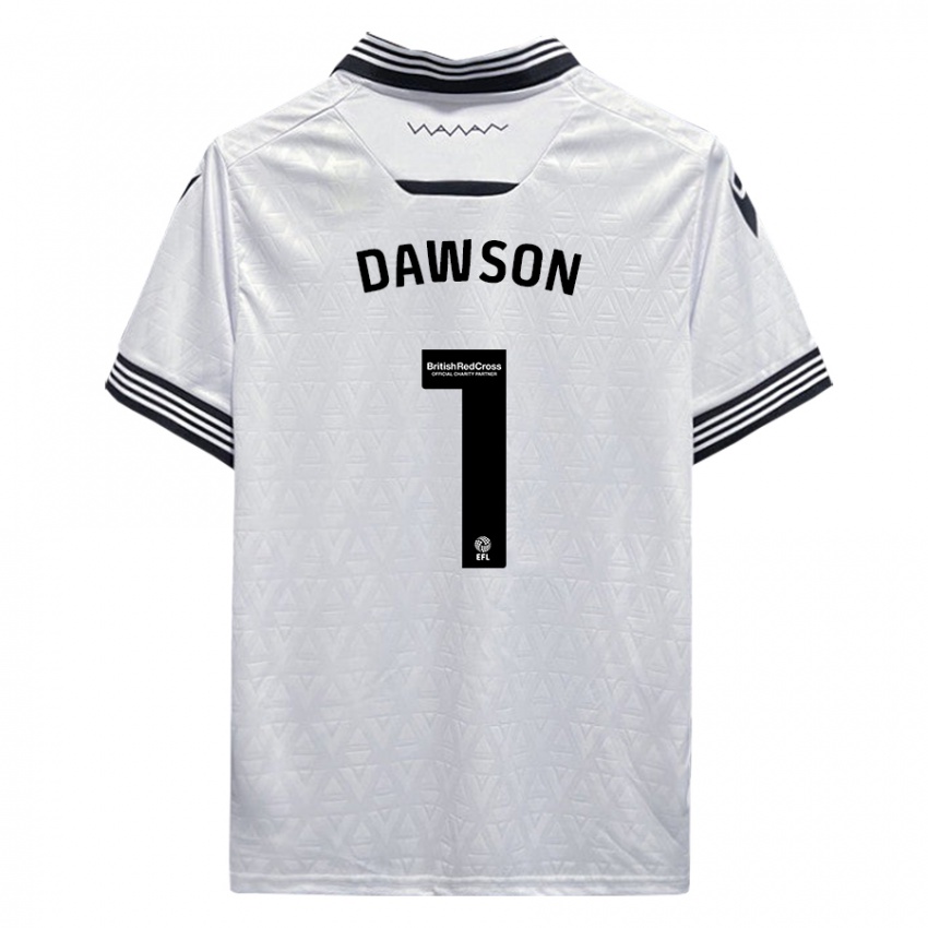 Damen Cameron Dawson #1 Weiß Auswärtstrikot Trikot 2023/24 T-Shirt