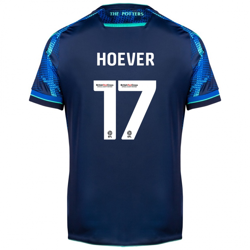 Damen Ki-Jana Hoever #17 Marine Auswärtstrikot Trikot 2023/24 T-Shirt