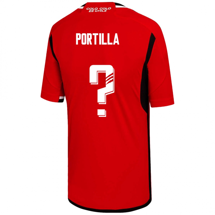 Damen Dylan Portilla #0 Rot Auswärtstrikot Trikot 2023/24 T-Shirt