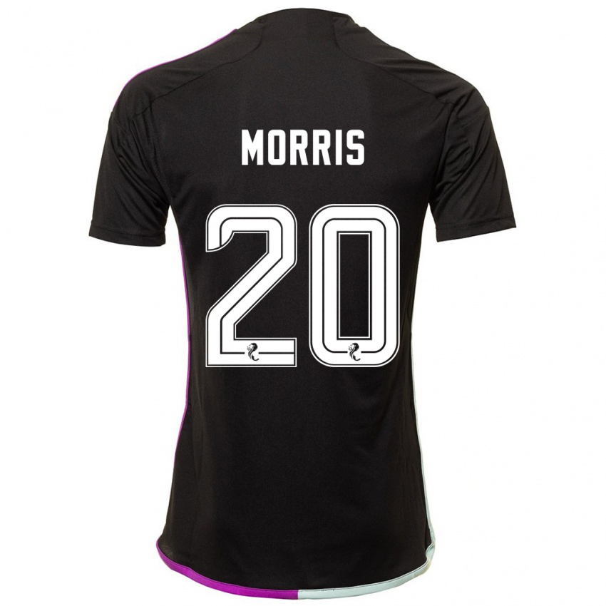 Damen Shayden Morris #20 Schwarz Auswärtstrikot Trikot 2023/24 T-Shirt