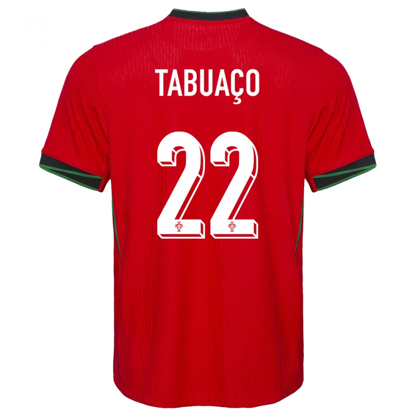 Kinder Portugal Goncalo Tabuaco #22 Rot Heimtrikot Trikot 24-26 T-Shirt