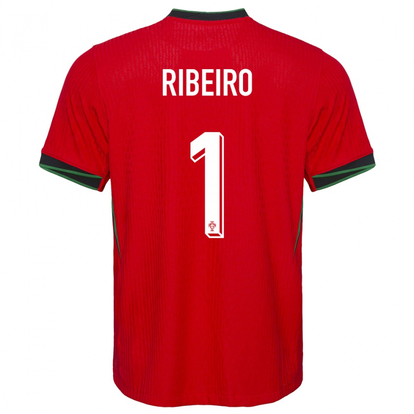 Kinder Portugal Goncalo Ribeiro #1 Rot Heimtrikot Trikot 24-26 T-Shirt