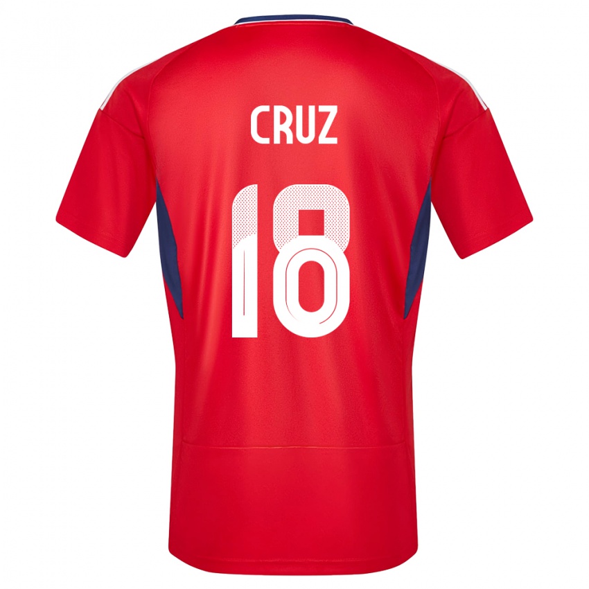 Kinder Costa Rica Aaron Cruz #18 Rot Heimtrikot Trikot 24-26 T-Shirt