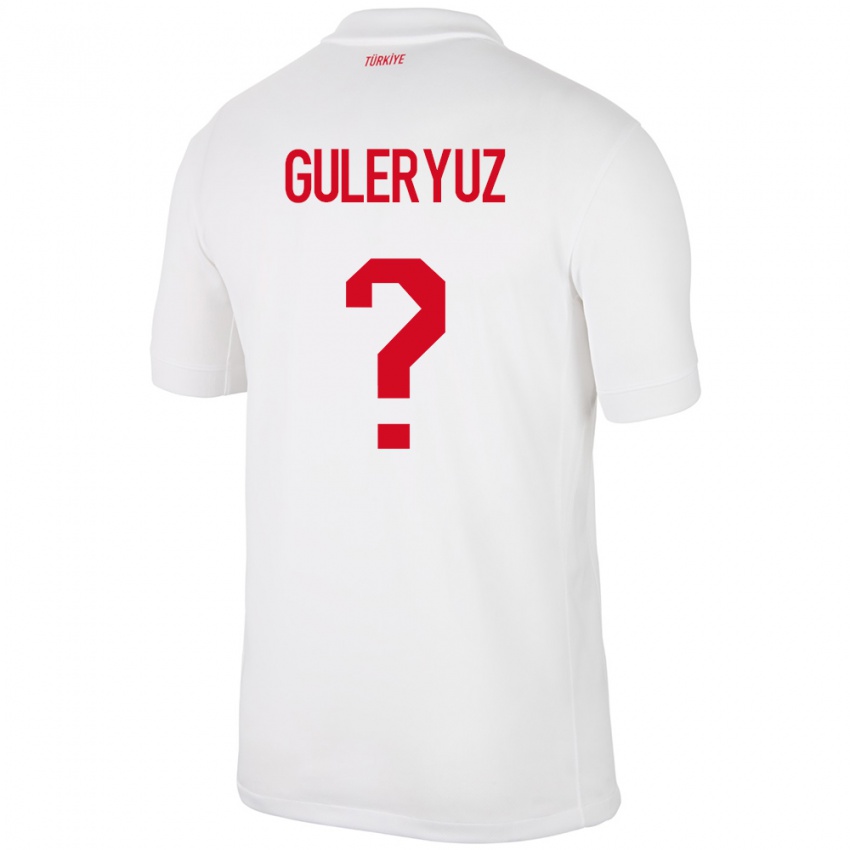 Kinder Türkei Göknur Güleryüz #0 Weiß Heimtrikot Trikot 24-26 T-Shirt