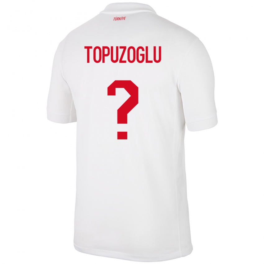 Kinder Türkei Berna Topuzoğlu #0 Weiß Heimtrikot Trikot 24-26 T-Shirt