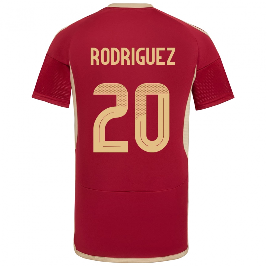 Kinder Venezuela Dayana Rodríguez #20 Burgund Heimtrikot Trikot 24-26 T-Shirt