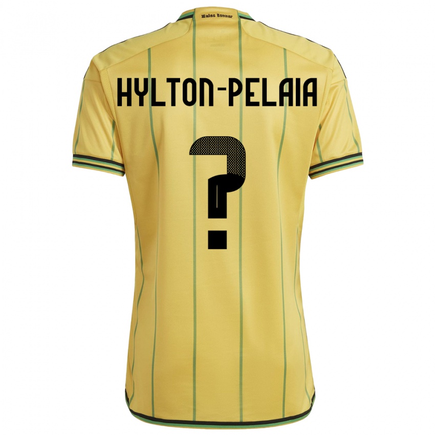 Kinder Jamaika Jayda Hylton-Pelaia #0 Gelb Heimtrikot Trikot 24-26 T-Shirt