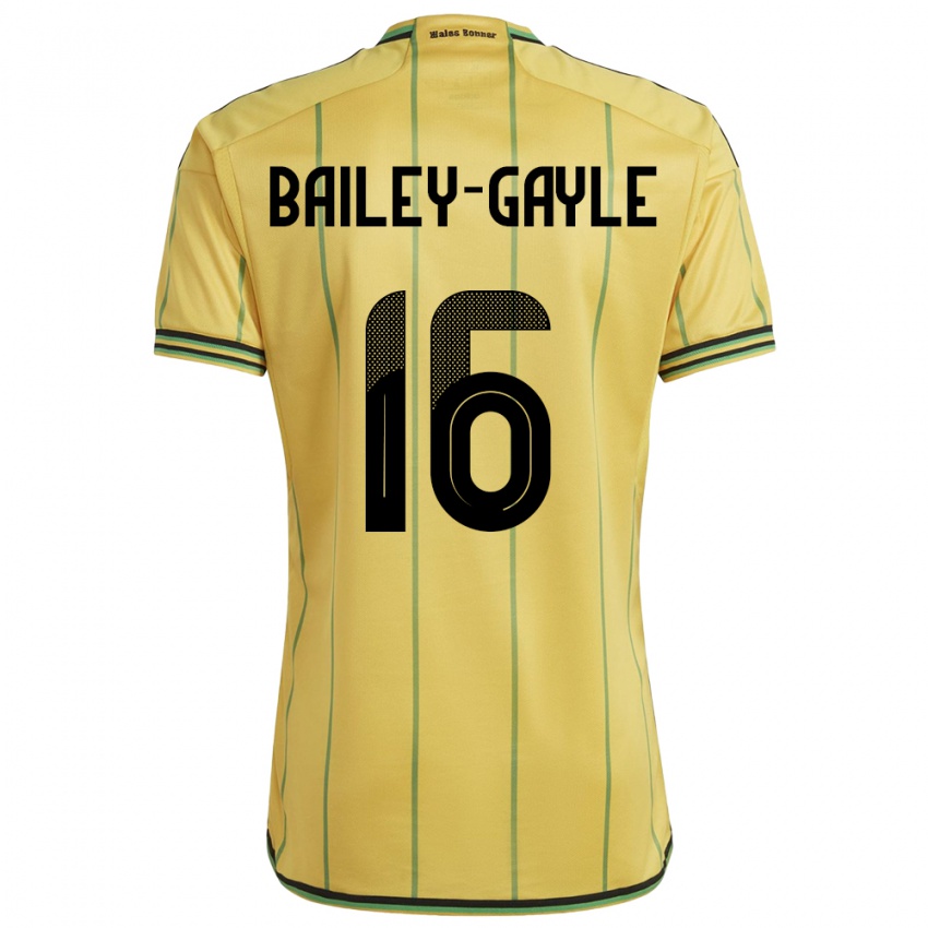 Kinder Jamaika Paige Bailey-Gayle #16 Gelb Heimtrikot Trikot 24-26 T-Shirt