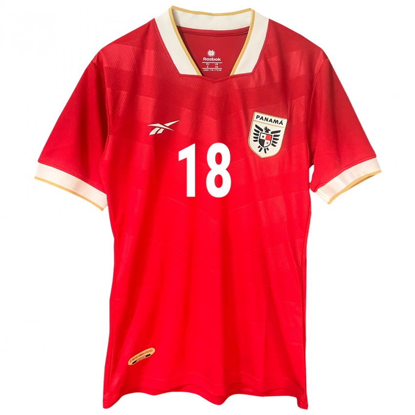 Kinder Panama Erika Hernández #18 Rot Heimtrikot Trikot 24-26 T-Shirt