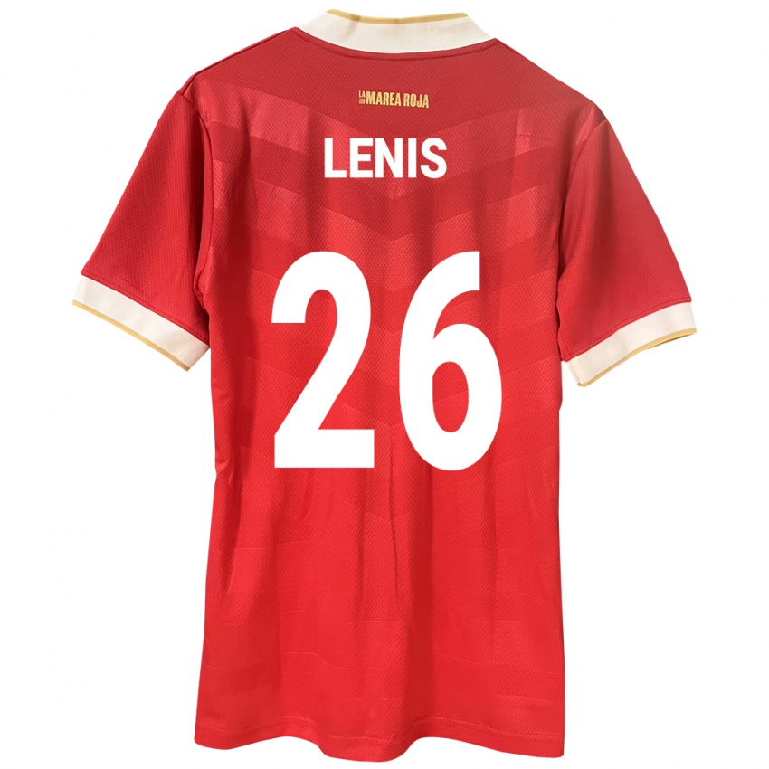 Kinder Panama Kahiser Lenis #26 Rot Heimtrikot Trikot 24-26 T-Shirt