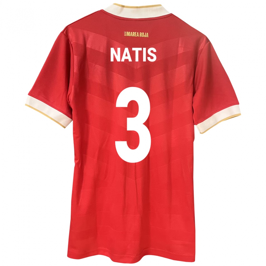 Kinder Panama Wendy Natis #3 Rot Heimtrikot Trikot 24-26 T-Shirt