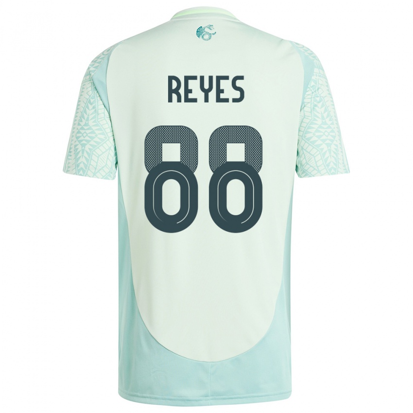 Kinder Mexiko Maricarmen Reyes #88 Leinengrün Auswärtstrikot Trikot 24-26 T-Shirt