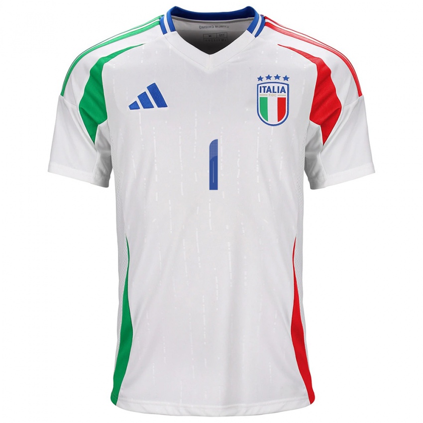 Kinder Italien Federico Magro #1 Weiß Auswärtstrikot Trikot 24-26 T-Shirt