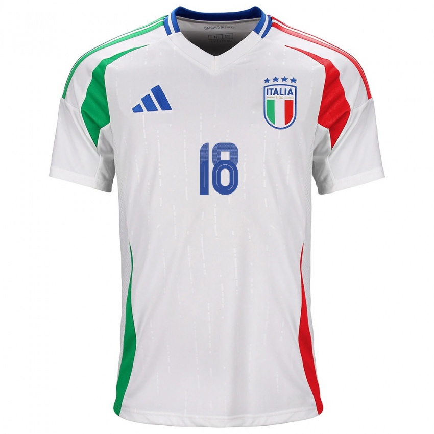 Kinder Italien Arianna Caruso #18 Weiß Auswärtstrikot Trikot 24-26 T-Shirt