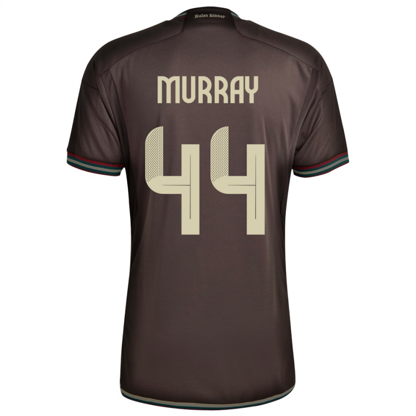 Kinder Jamaika Satara Murray #44 Nachtbraun Auswärtstrikot Trikot 24-26 T-Shirt