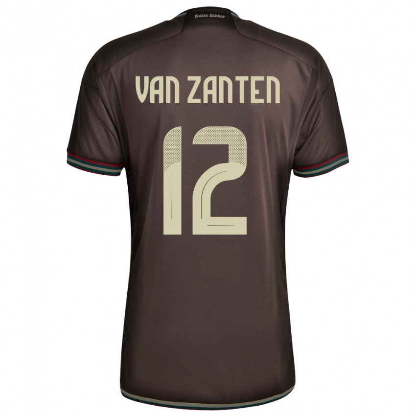 Kinder Jamaika Kiki Van Zanten #12 Nachtbraun Auswärtstrikot Trikot 24-26 T-Shirt