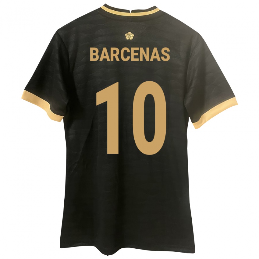 Kinder Panama Yoel Bárcenas #10 Schwarz Auswärtstrikot Trikot 24-26 T-Shirt