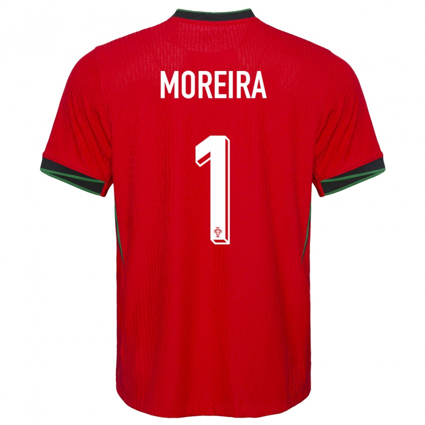 Herren Portugal Andre Moreira #1 Rot Heimtrikot Trikot 24-26 T-Shirt