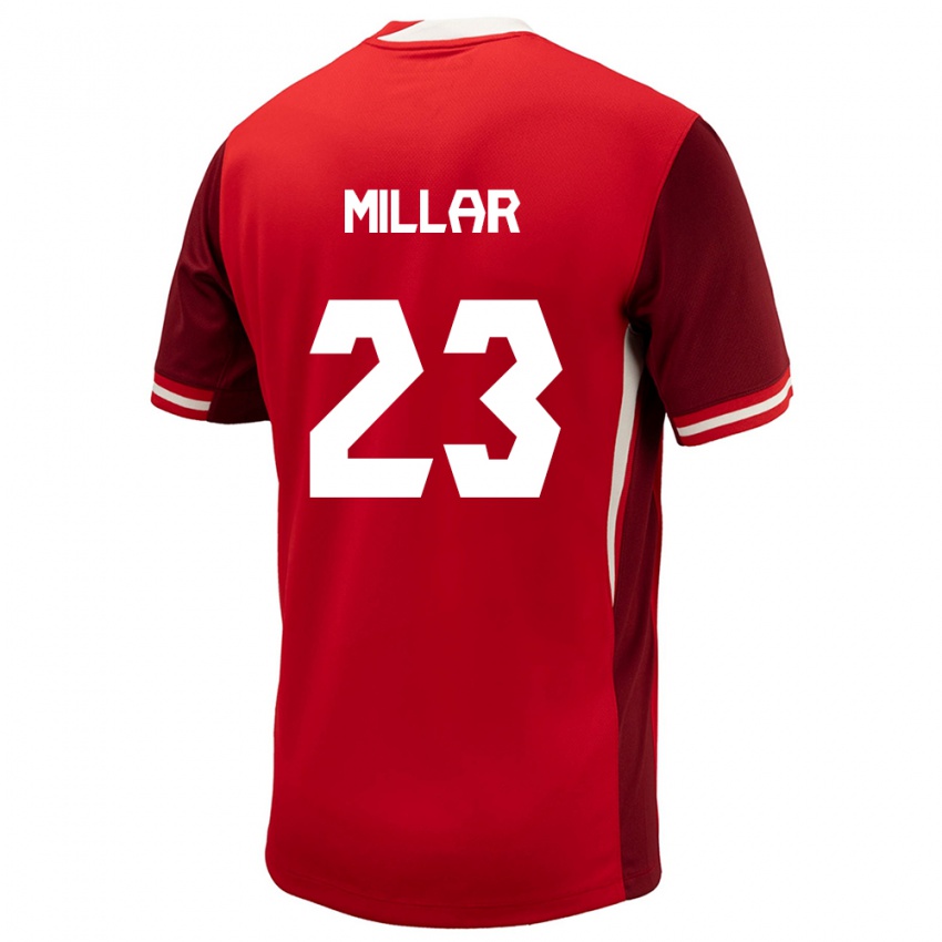 Herren Kanada Liam Millar #23 Rot Heimtrikot Trikot 24-26 T-Shirt