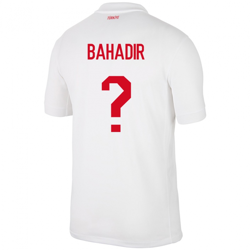 Damen Türkei Arda Bahadir #0 Weiß Heimtrikot Trikot 24-26 T-Shirt