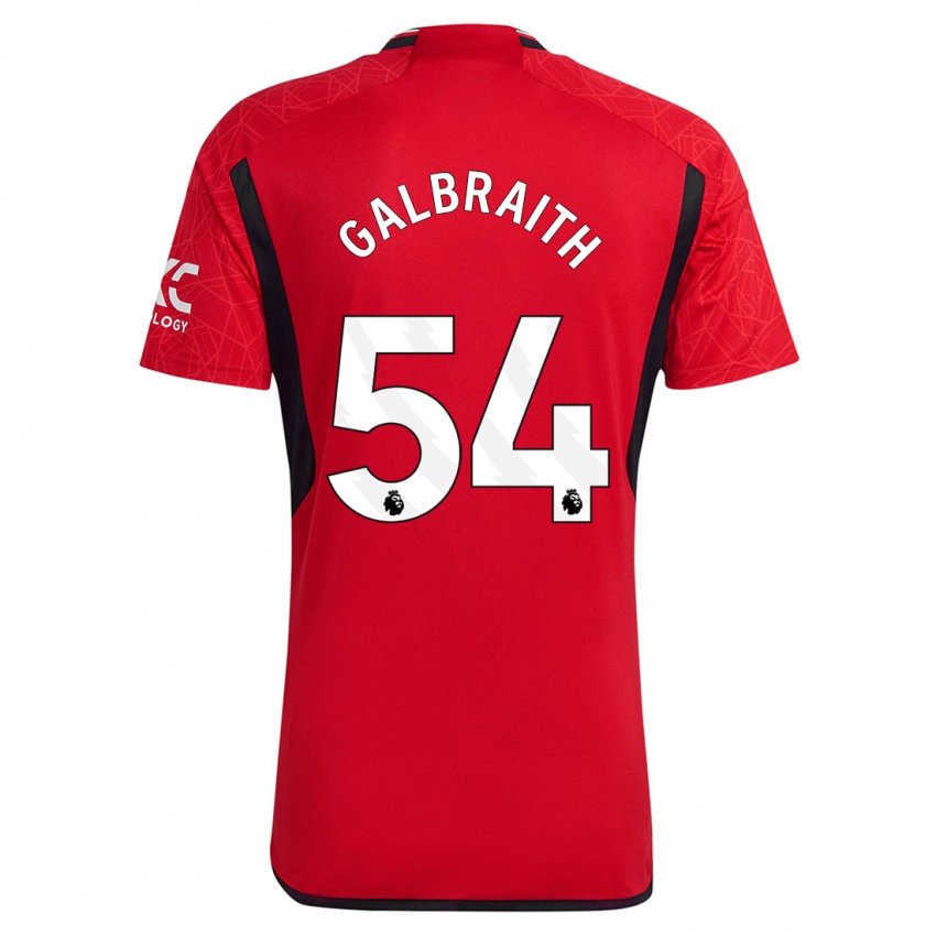 Kinder Ethan Galbraith #54 Rot Heimtrikot Trikot 2023/24 T-Shirt