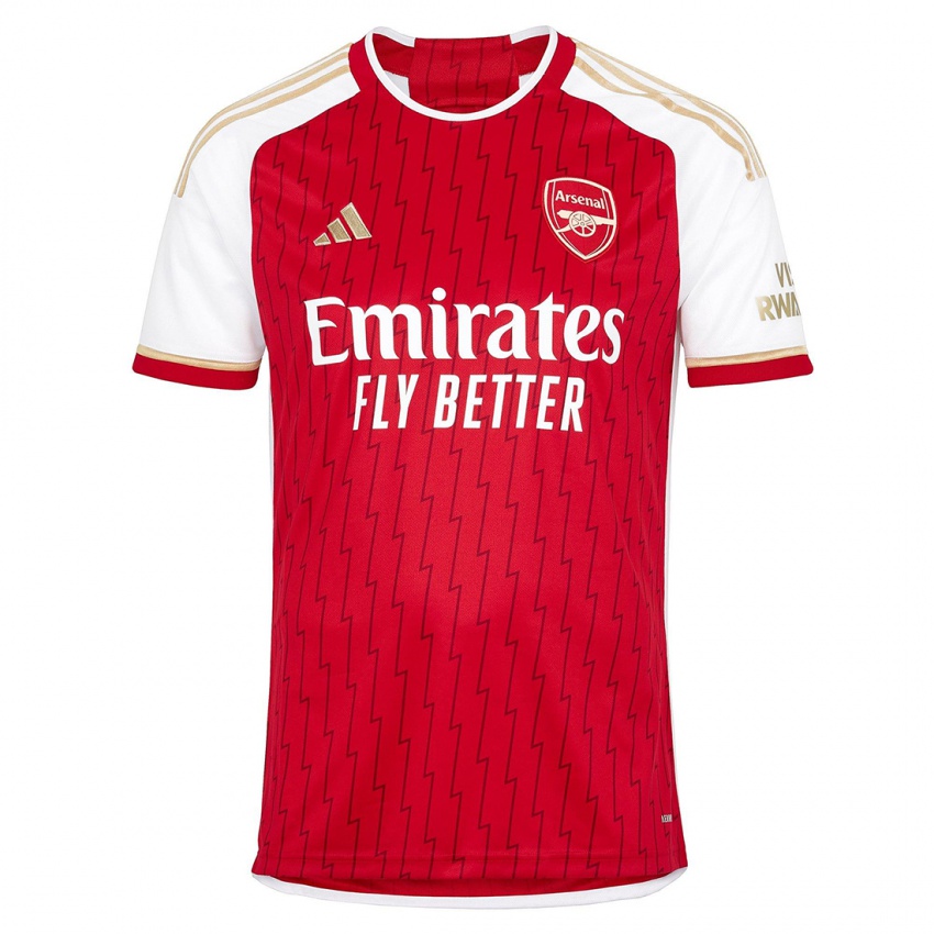 Kinder Bukayo Saka #7 Rot Heimtrikot Trikot 2023/24 T-Shirt