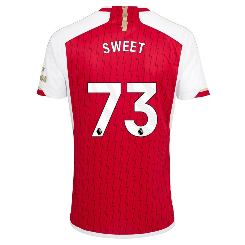 Kinder James Sweet #73 Rot Heimtrikot Trikot 2023/24 T-Shirt