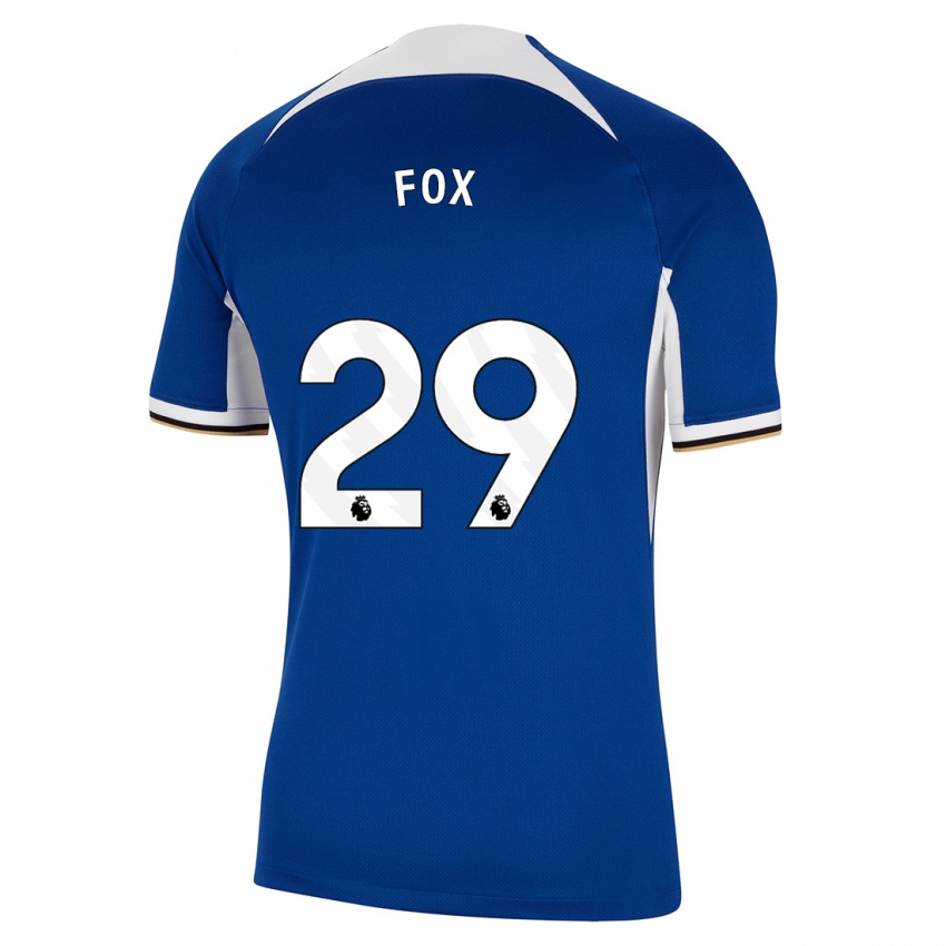 Kinder Jorja Fox #29 Blau Heimtrikot Trikot 2023/24 T-Shirt