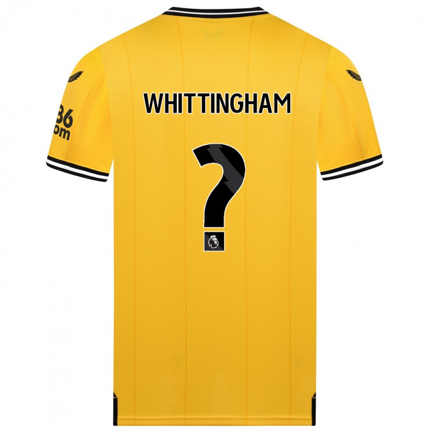 Kinder Matthew Whittingham #0 Gelb Heimtrikot Trikot 2023/24 T-Shirt