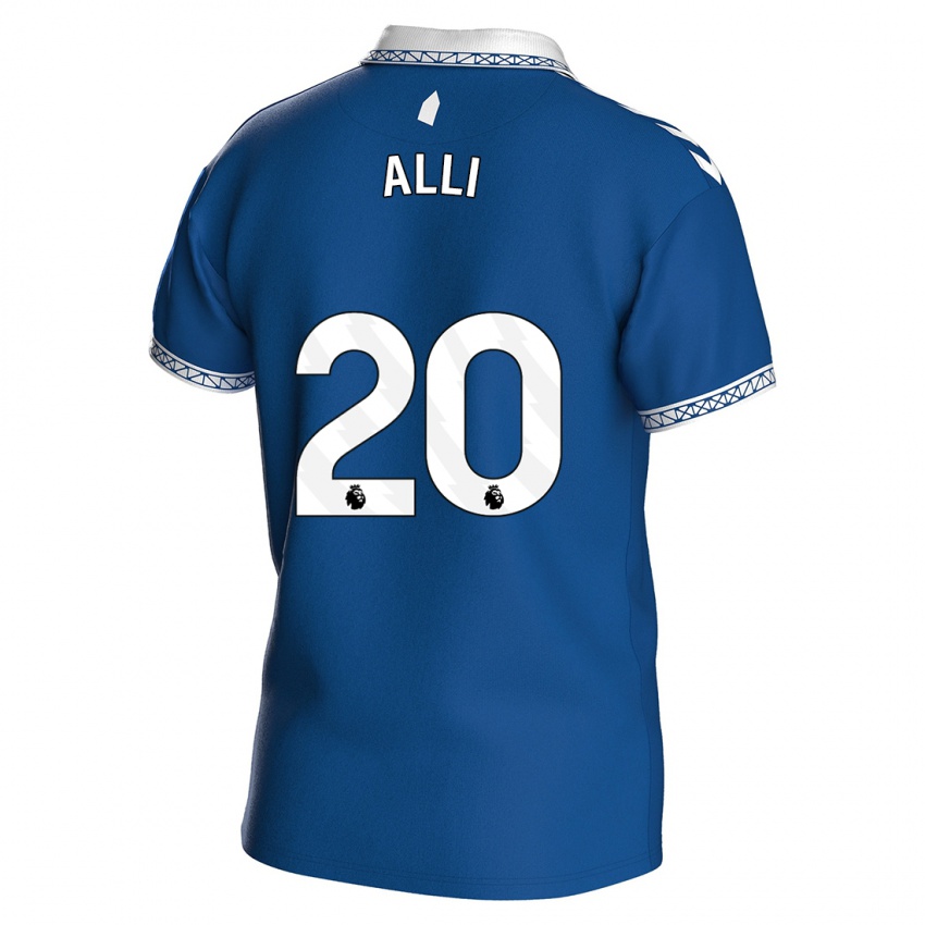 Kinder Dele Alli #20 Königsblau Heimtrikot Trikot 2023/24 T-Shirt