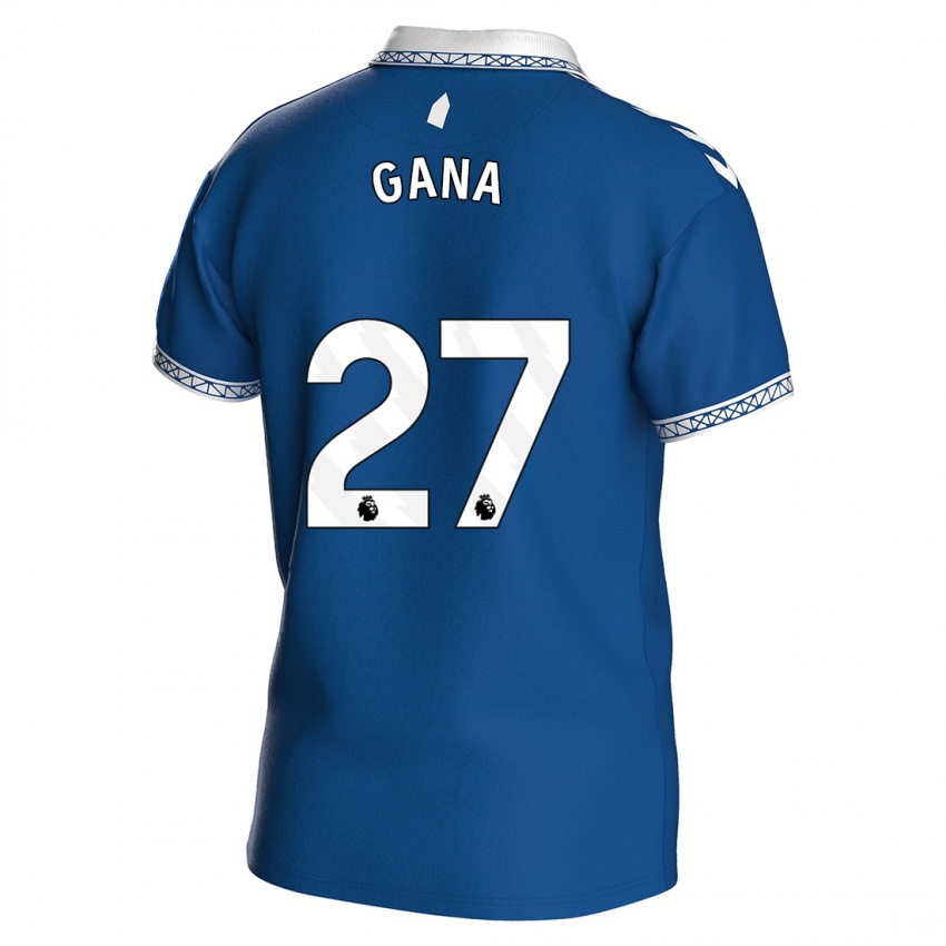 Kinder Idrissa Gueye #27 Königsblau Heimtrikot Trikot 2023/24 T-Shirt