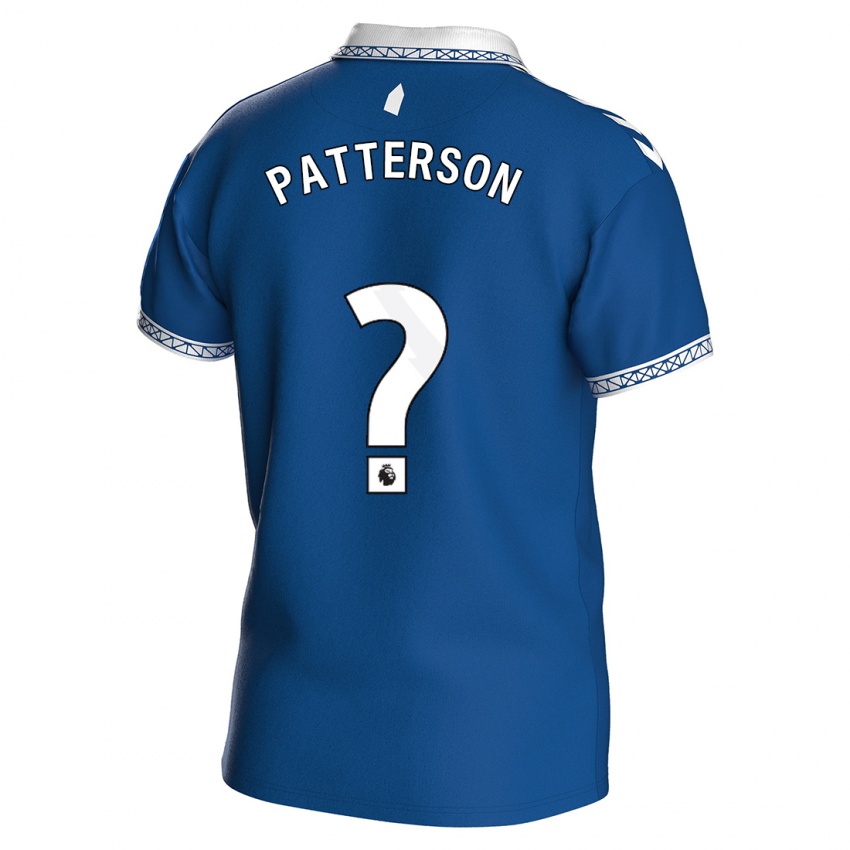 Kinder Jack Patterson #6 Königsblau Heimtrikot Trikot 2023/24 T-Shirt