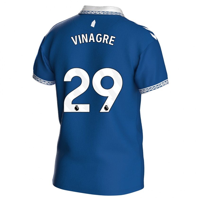 Kinder Ruben Vinagre #29 Königsblau Heimtrikot Trikot 2023/24 T-Shirt