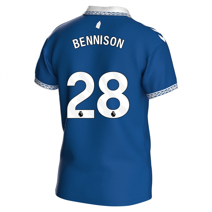 Kinder Hanna Bennison #28 Königsblau Heimtrikot Trikot 2023/24 T-Shirt