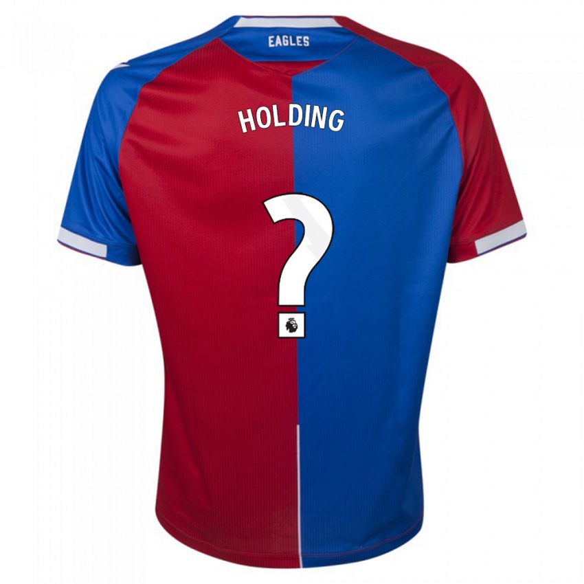 Kinder Rob Holding #0 Rot Blau Heimtrikot Trikot 2023/24 T-Shirt