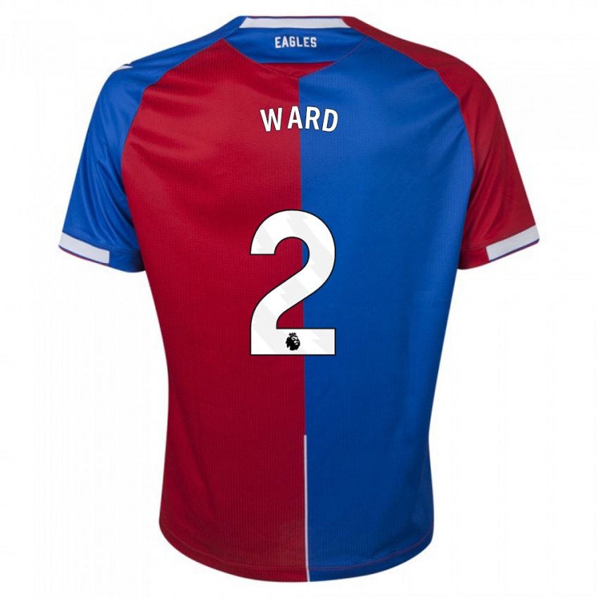 Kinder Joel Ward #2 Rot Blau Heimtrikot Trikot 2023/24 T-Shirt