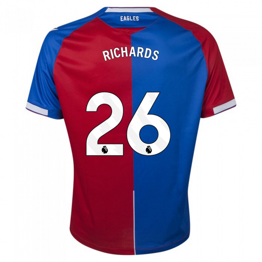 Kinder Chris Richards #26 Rot Blau Heimtrikot Trikot 2023/24 T-Shirt