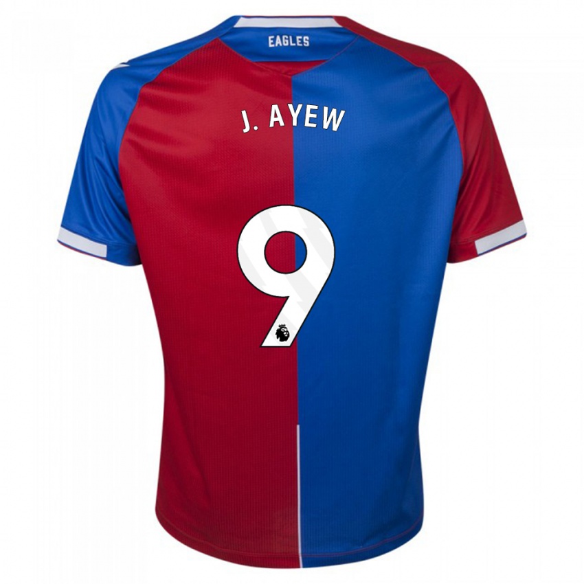 Kinder Jordan Ayew #9 Rot Blau Heimtrikot Trikot 2023/24 T-Shirt