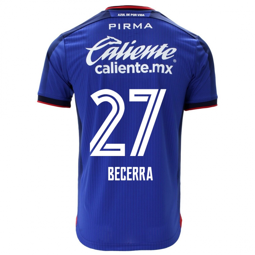 Kinder Ana Becerra #27 Blau Heimtrikot Trikot 2023/24 T-Shirt