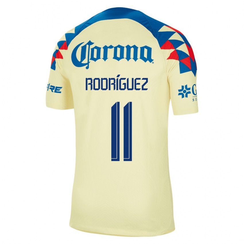 Kinder Jonathan Rodriguez #11 Gelb Heimtrikot Trikot 2023/24 T-Shirt