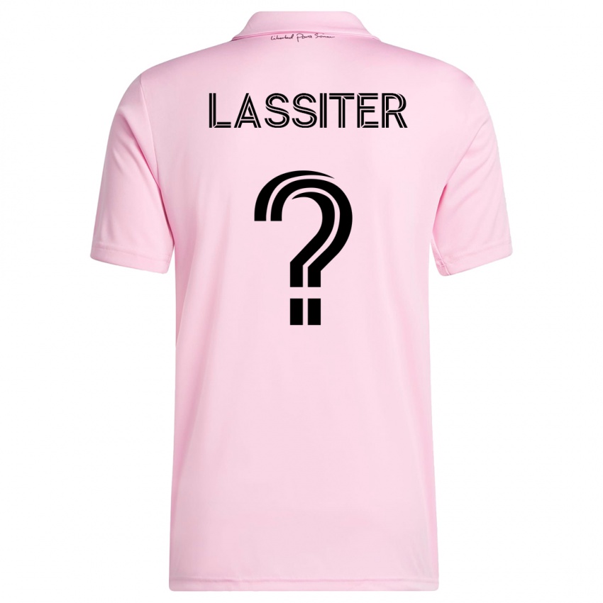 Kinder Ariel Lassiter #0 Rosa Heimtrikot Trikot 2023/24 T-Shirt