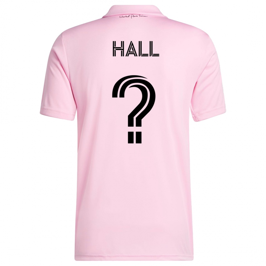 Kinder Tyler Hall #0 Rosa Heimtrikot Trikot 2023/24 T-Shirt