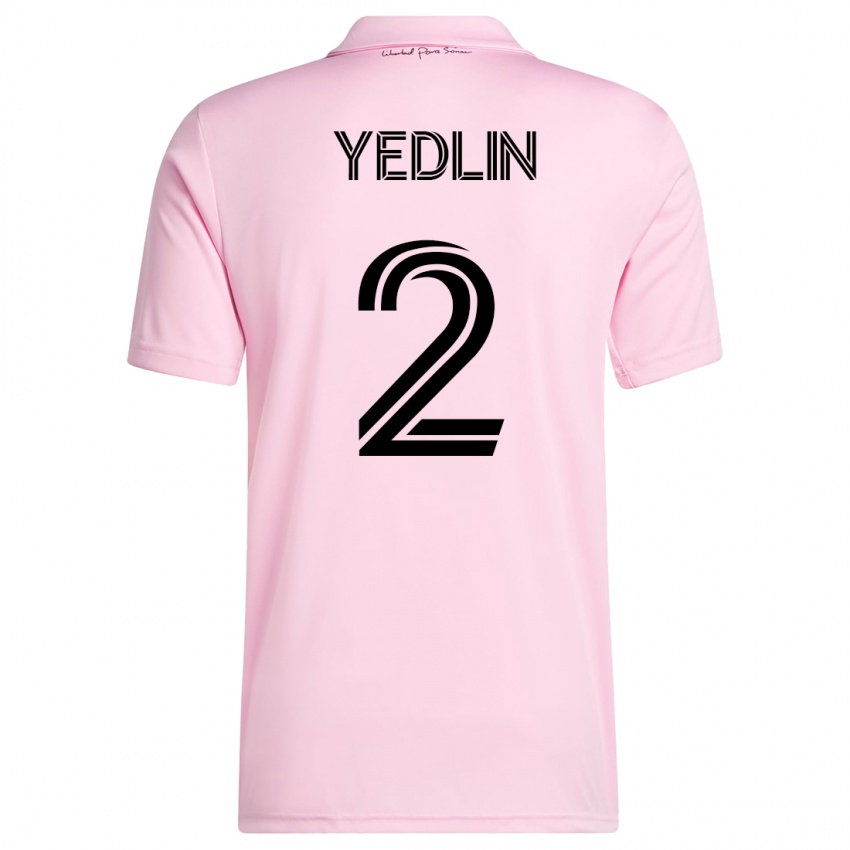 Kinder Deandre Yedlin #2 Rosa Heimtrikot Trikot 2023/24 T-Shirt