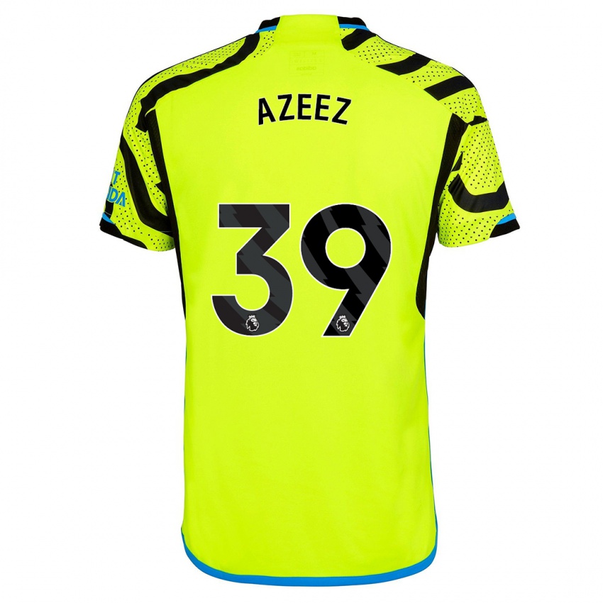 Kinder Miguel Azeez #39 Gelb Auswärtstrikot Trikot 2023/24 T-Shirt